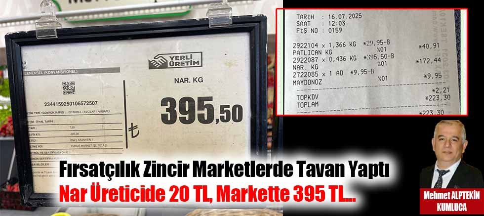 Fırsatçılık Zincir Marketlerde Tavan Yaptı