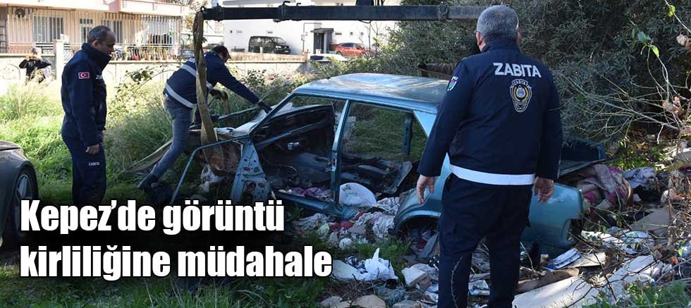 Kepez’de görüntü kirliliğine müdahale