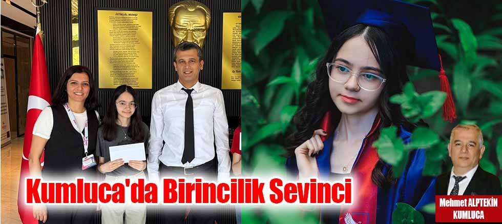 Kumluca'da Birincilik Sevinci
