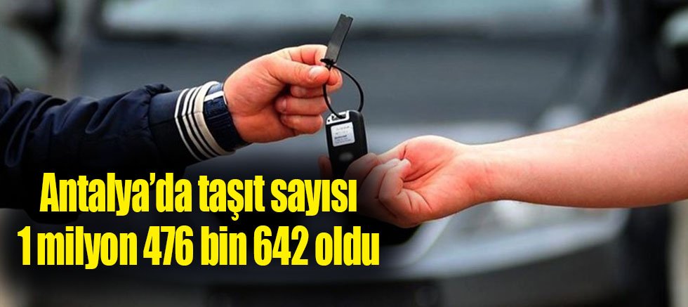 Mart ayında 226 bin 617 adet taşıtın trafiğe kaydı yapıldı