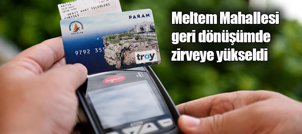 Meltem Mahallesi geri dönüşümde zirveye yükseldi