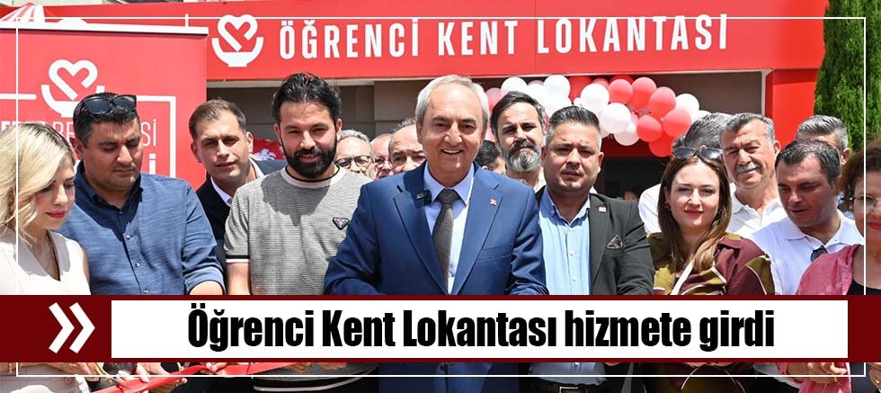 Öğrenci Kent Lokantası Hizmete Girdi