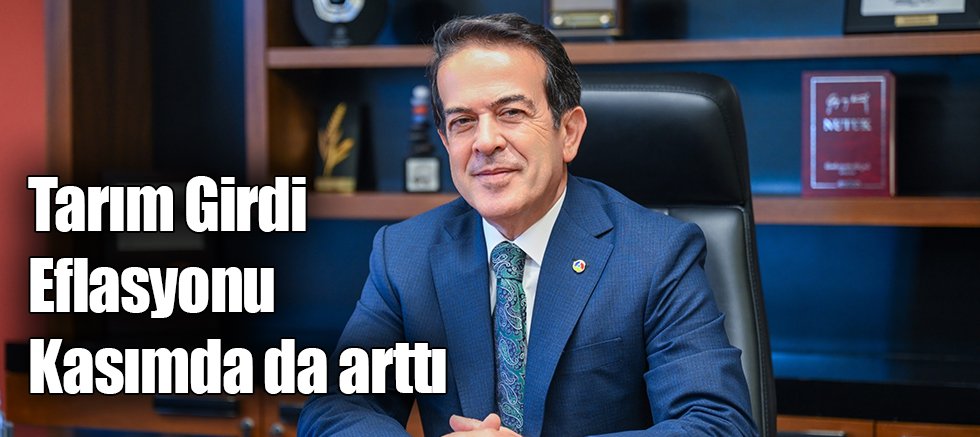 Tarım Girdi Eflasyonu Kasımda da arttı