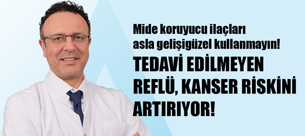 Tedavi edilmeyen reflü kanser riskini artırıyor