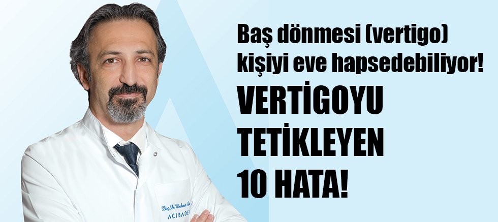 Vertigo artık gençlerin de sorunu!