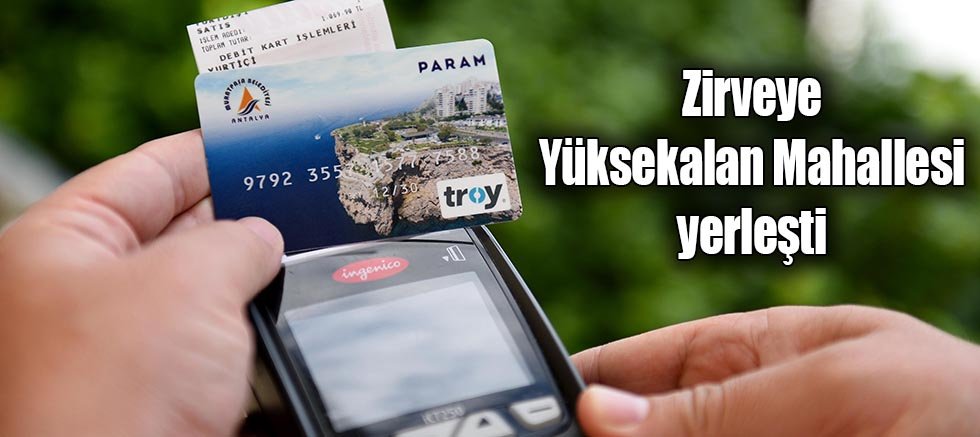 Zirveye Yüksekalan Mahallesi yerleşti