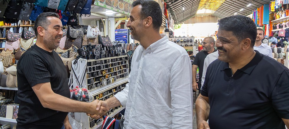 Manavgat Belediye Başkan Vekili Çiçek'ten esnaf ziyareti