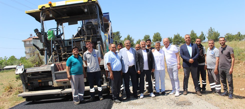Manavgat Belediye Başkanı Sözen’den asfalt teşekkürü