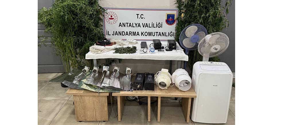 Manavgat İlçesinde Uyuşturucu Operasyonu