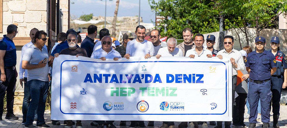 Manavgat'ta çevre için anlamlı buluşma