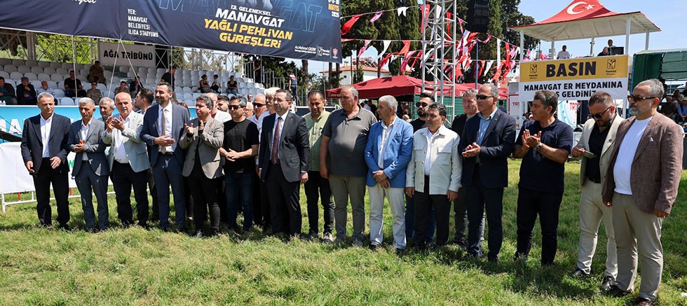 Manavgat'ta yağlı güreş heyecanı başladı