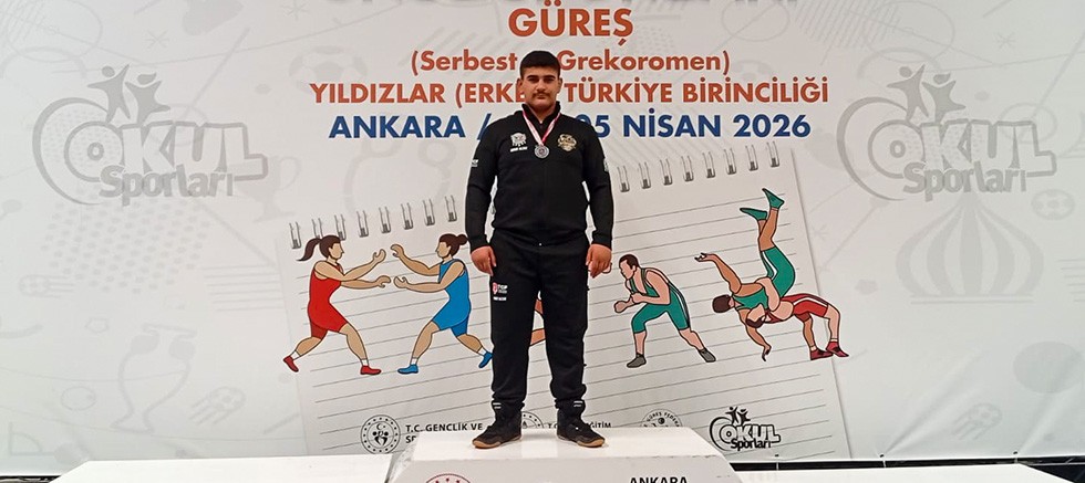 Manavgatlı Güreşçi Umut Altay Türkiye ikincisi oldu