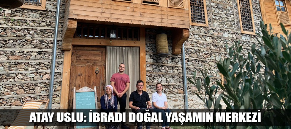 Milletvekili Atay Uslu İbradı'da vatandaşlarla buluştu