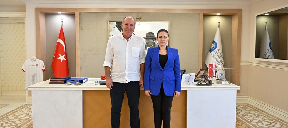 Muharrem İnce Başkan Vekili Özdemir’i ziyaret etti