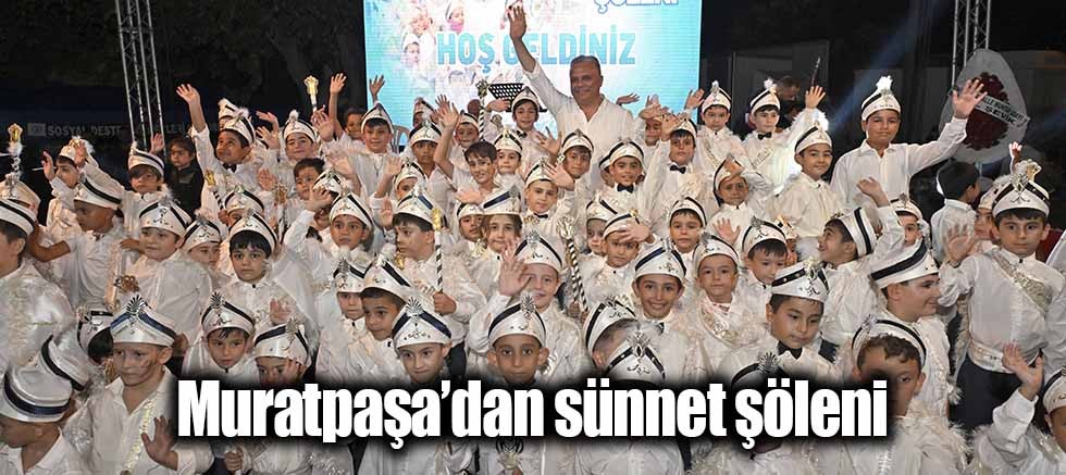 Muratpaşa’dan sünnet şöleni
