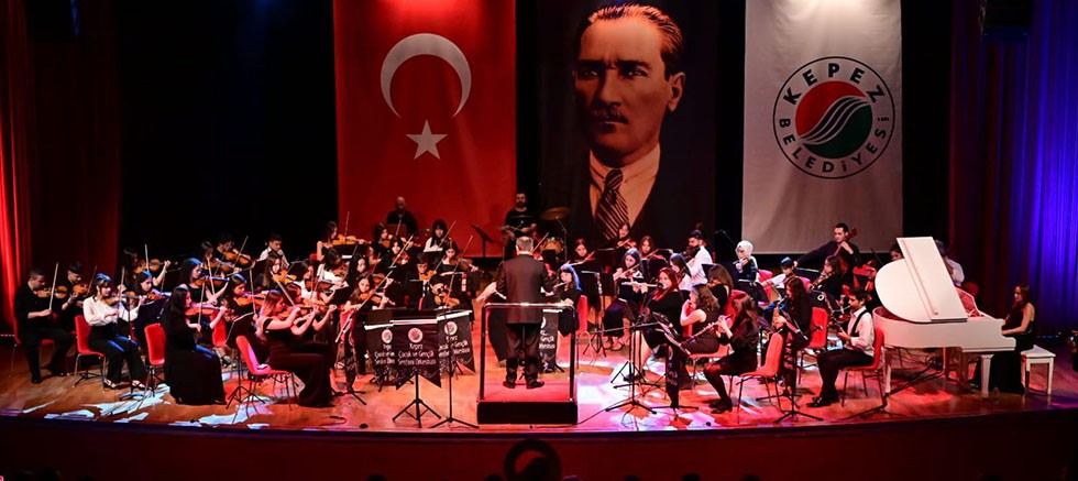 Müziğin genç yetenekleri Kepez’de yetişiyor