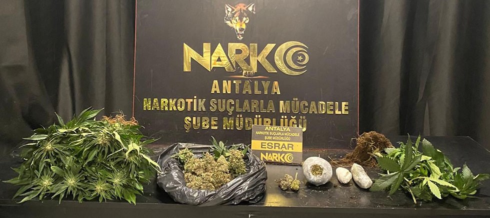 Narkotik Suçlarla Mücadelede SON 1 HAFTADA Yapılan Çalışmalar