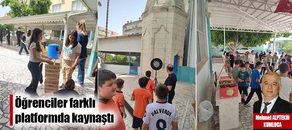 Öğrenciler farklı platformda kaynaştı