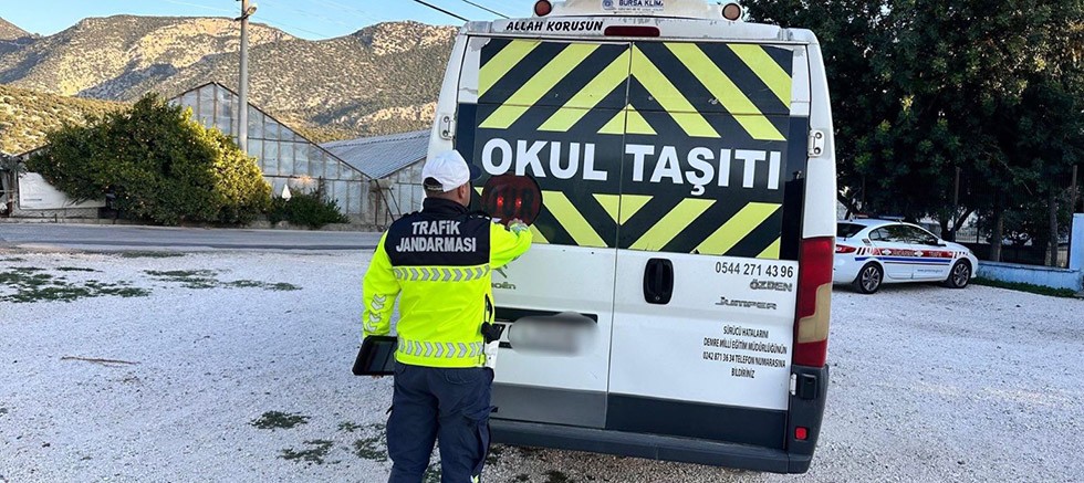 Okul Servis Araçları Denetlendi