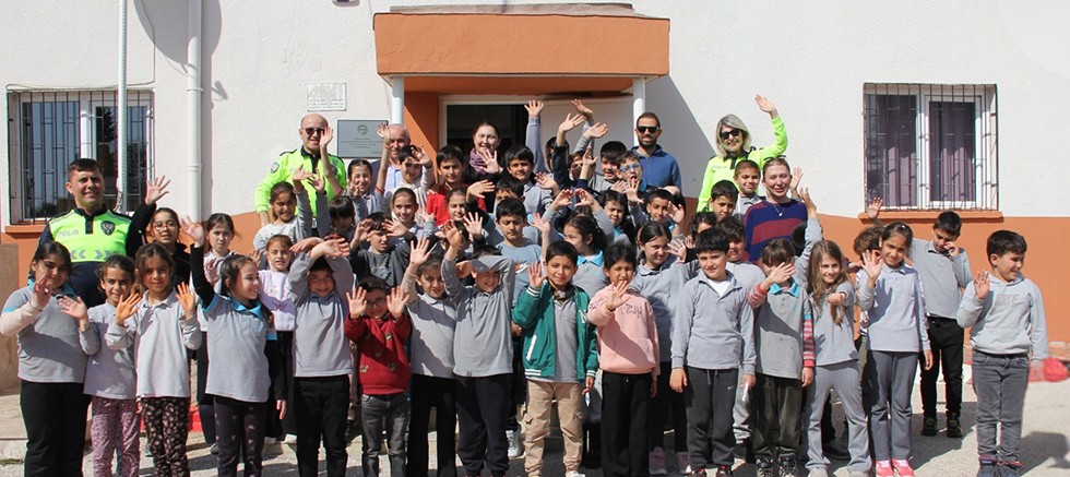 Okullarda ‘Polirobot Trafikte Projesi’ Hakkında Bilgilendirme Yapıldı