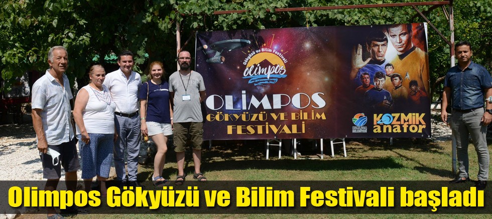 Olimpos Gökyüzü ve Bilim Festivali başladı