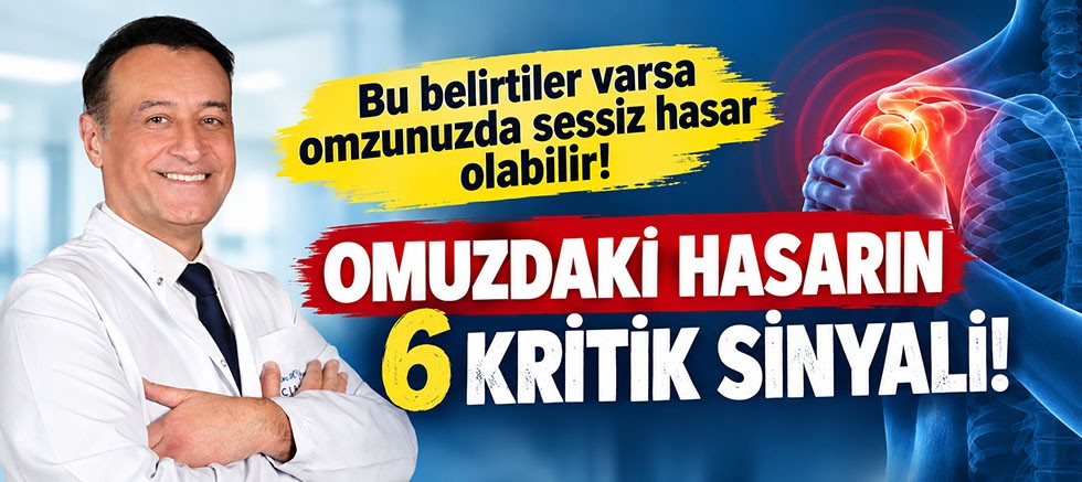 Omuzdaki hasarın 6 kritik sinyali!