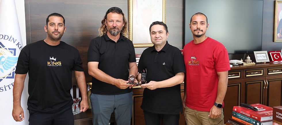 Önemli Organizasyon'a desteği için Rektör Türkdoğan'a teşekkür
