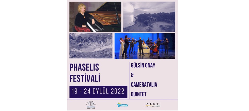 Phaselis Festivali 12’inci kez Antalya’da sanatseverlerle buluşacak