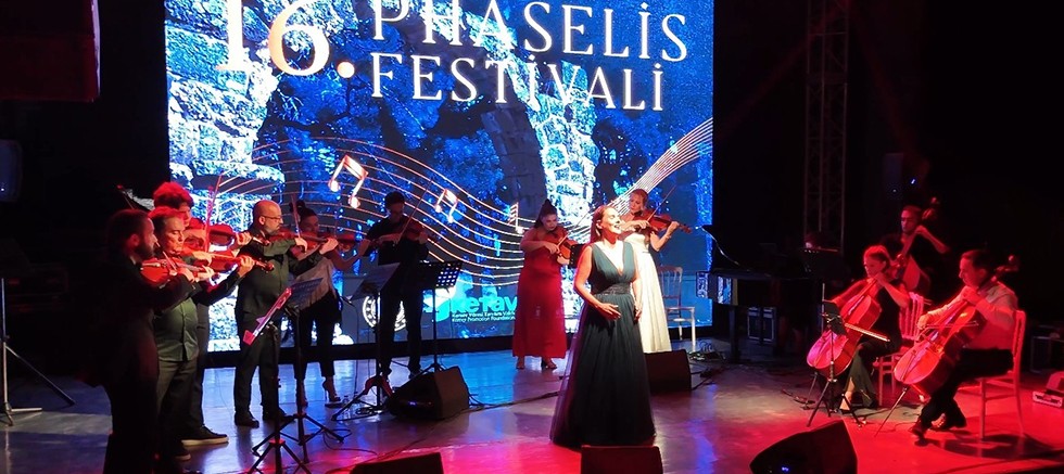 Phaselis Festivali tarihi, doğa ve sanatı 2 bin 700 yıllık antik kentte buluşturdu