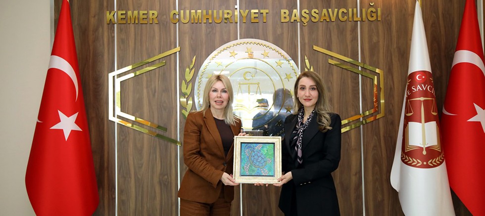 Rektör Özkan Kemer’de Ziyaretler Gerçekleştirdi