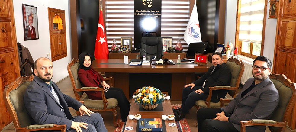 Rektör Türkdoğan, Akseki, Gündoğmuş ve İbradı'yı ziyaret etti