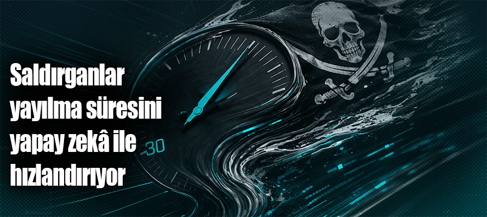 Saldırganlar yayılma süresini   yapay zekâ ile hızlandırıyor