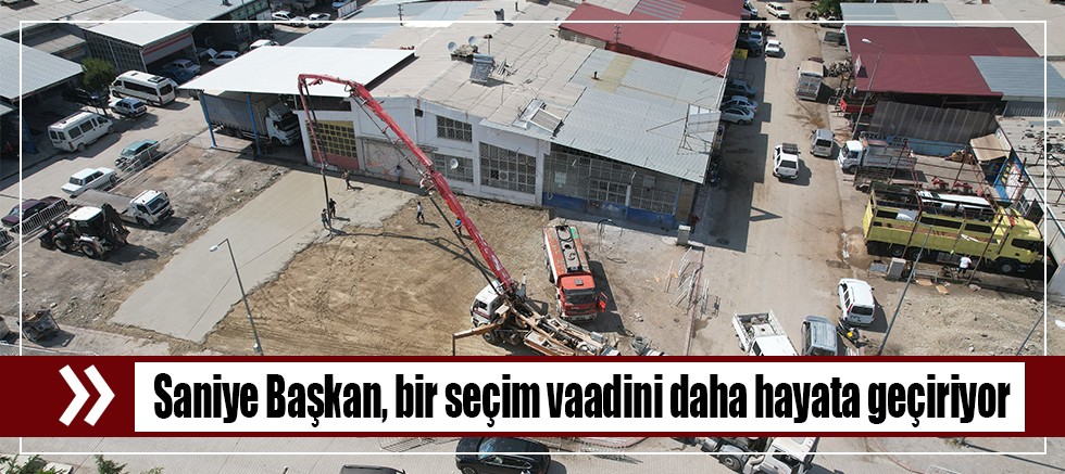 Saniye Başkan, bir seçim vaadini daha hayata geçiriyor