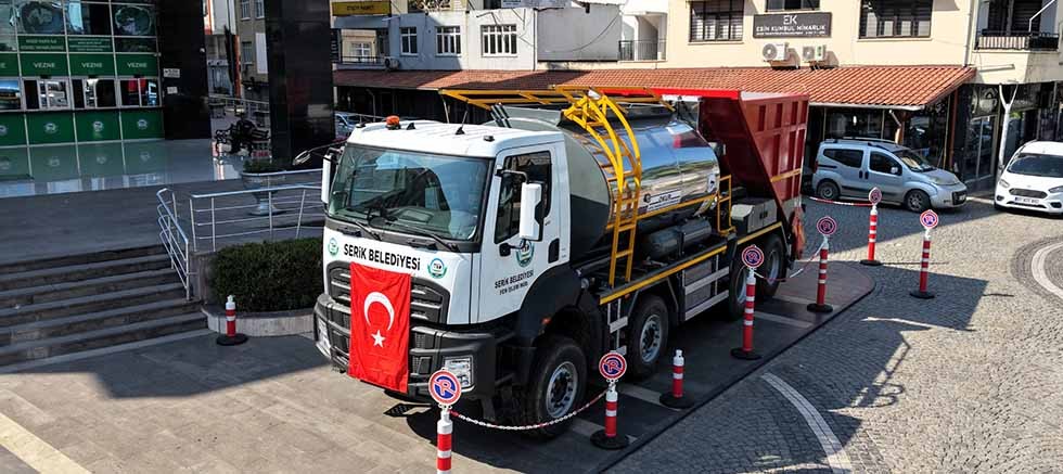 Serik Belediyesi araç filosuna güçlü bir katkı