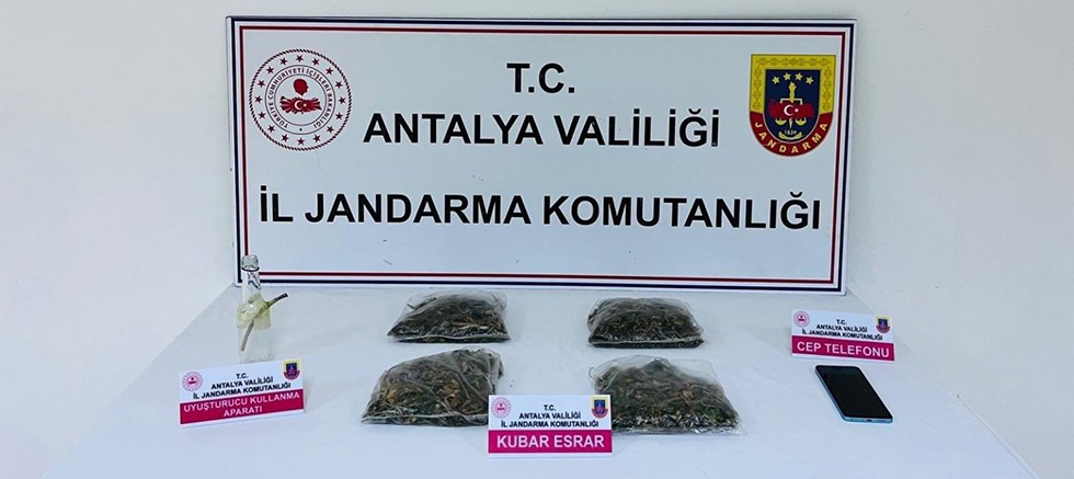 Serik İlçesinde Uyuşturucu Operasyonu