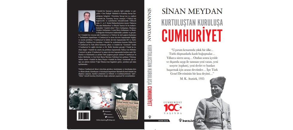 Sinan Meydan'ın Cumhuriyet 100. yılına özel kitabı ön siparişe açıldı