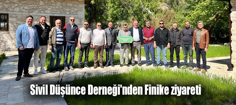 Sivil Düşünce Derneği'nden Finike ziyareti