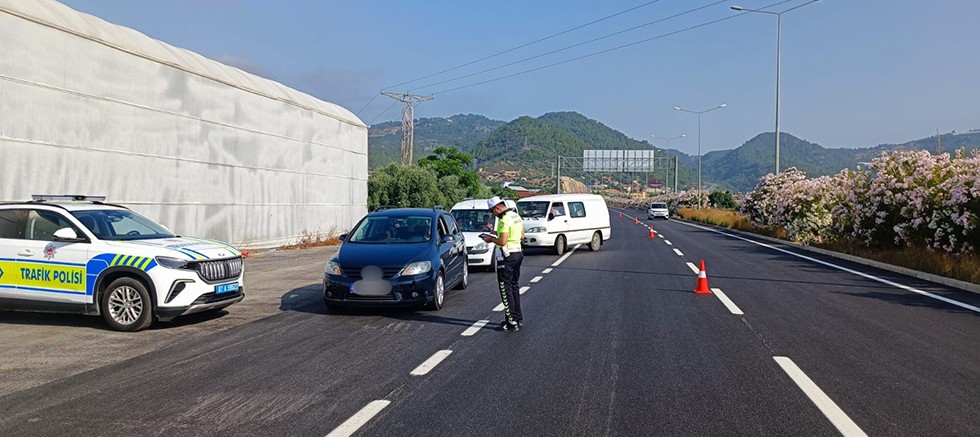 Son 2 haftada 124 bin 957 araç ve sürücüsü denetlendi