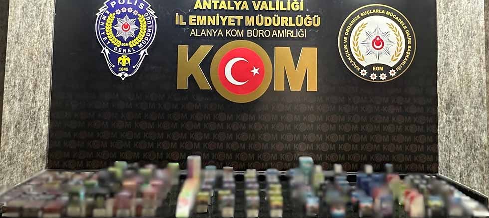 Son bir haftada kaçak 8 bin 282 paket sigara ele geçirildi