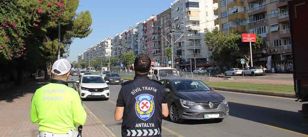 Son iki haftada 134 bin 90 araç ve sürücüsü denetlendi
