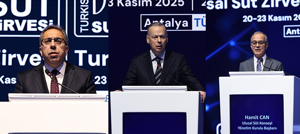 Süt Endüstrisi Ulusal Süt Zirvesi'nde yoğun katılımla bir araya geldi