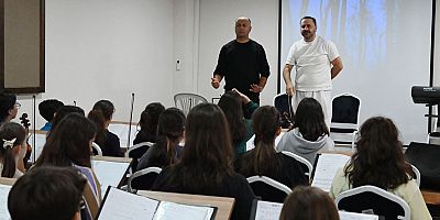 100 kişilik Kemer Belediyesi Cumhuriyet Orkestrası kutlamalara hazır