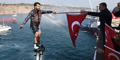 100’üncü Yıla Özel Deniz Korteji Düzenlendi