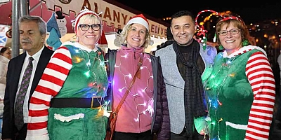 11. Alanya Uluslararası Yeni Yıl Pazarı'na 7'den 70'e herkes davetli