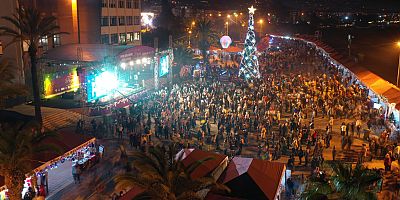 11. Alanya Uluslararası Yeni Yıl Pazarı'na büyük ilgi