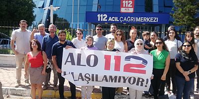 112 Acil Çağrı Merkezi çalışanları sorunlarına çözüm bekliyor