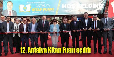 12. Antalya Kitap Fuarı açıldı