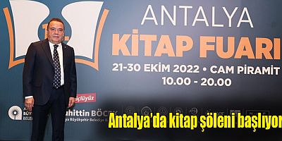 12. Antalya Kitap Fuarı başlıyor