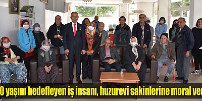 120 yaşını hedefleyen iş insanı
