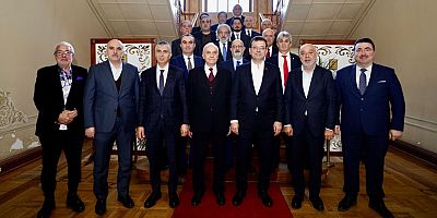 14 farklı iş kolundan İmamoğlu'na destek ziyareti